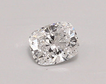 Bright 0.41 CT Cushion Shape D Color VVS2 Clarity Lab grown Diamond For Engagement Ring