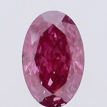 Premium 4.07 CT Oval Shape Fancy Vivid Pink Color VS1 Clarity Moissanite Diamond For Custom Ring