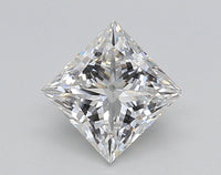 High Quality VS2 Clarity 1.01 CT Princess Shape F Color Moissanite Diamond For Wedding Ring