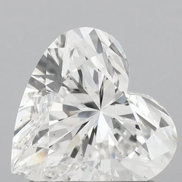 Shiny Heart Shape 1.08 CT E Color VS2 Clarity Moissanite Diamond For Birthday Ring