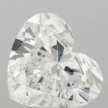 Bold Beauty Of 4.02 CT Heart Shape D Color VS1 Clarity Moissanite Diamond For First Rain