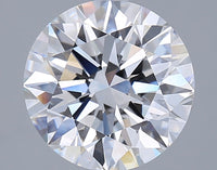 Fantastic 3.08 CT Round Shape F Color VS1 Clarity Lab Grown Diamond For Her Warmth