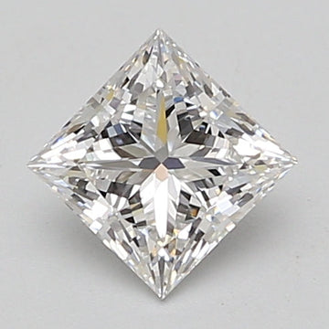Dazzzling 0.91 CT Princess Shape E Color VVS2 Clarity Lab Grown Diamond For That Whisper