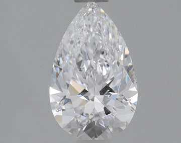 Elegant 0.81 CT Pear Shape D Color SI1 Clarity Lab Grown Diamond For the Deep Gold