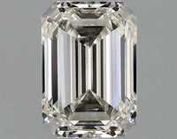 Experience Luxury VVS2 Clarity 1.15 CT Emerald Shape I Color Moissanite Diamond For Birthday Ring
