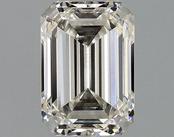 Experience Luxury VVS2 Clarity 1.15 CT Emerald Shape I Color Moissanite Diamond For Birthday Ring