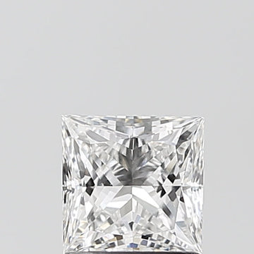 Shiny 1.02 CT Princess Shape E Color VS1 Clarity Moissanite Diamond For Anniversary Ring