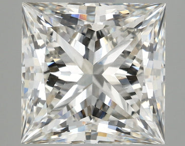 Fantastic 3.37 CT Princess Shape H Color VS1 Clarity Moissanite Diamond For Custom Ring
