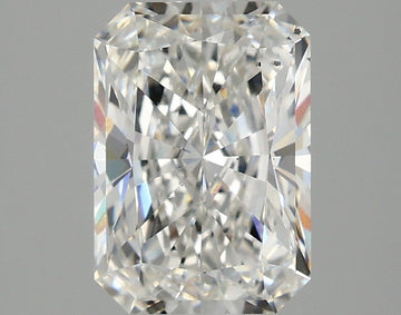 Her 2.05 CT Radiant Shape E Color SI1 Clarity Lab grown Diamond For First Ease