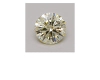 Great 0.70 CT Round Shape Fancy Yellow Color VVS1 Clarity Lab Grown Diamond For Mild Storm