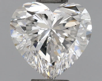 Shiny Heart Shape VS2 Clarity 1.02 CT E Color Moissanite Diamond For Engagement Ring