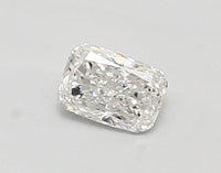 Brilliant 0.37 CT Cushion Shape Lab grown Diamond E Color VS1 Clarity For Bride Ring