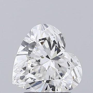 Shiny 2.00 CT Heart Shape F Color VS2 Clarity Moissanite Diamond For Wedding Ring