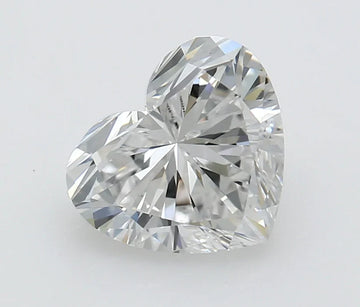 Bright 1.00 CT VVS2 Clarity Heart Shape D Color Moissanite Diamond For Anniversary Ring
