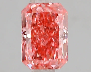 Luxury 1.04 CT Radiant Shape Fancy Vivid Pink Color VS2 Clarity Lab grown Diamond For Cocktail Ring