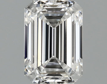 Unique E Color VS2 Clarity 1.04 CT Emerald Shape Moissanite Diamond For Propose Ring