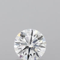 Custom 0.73 CT Round Shape E Color SI1 Clarity Lab Grown Diamond For the Sweet Light