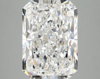 Wedding  5.03 CT Radiant Shape E Color SI1 Clarity Lab grown Diamond For Bright Wind