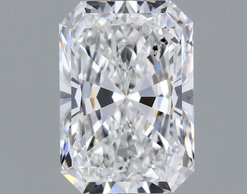 Sparkling 1.03 CT Radiant Shape D Color SI1 Clarity Lab grown Diamond For Quiet Spark