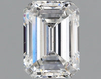 Latest 1.40 CT Emerald Shape E Color SI1 Clarity Moissanite Diamond For Special one Ring