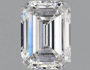 Latest 1.40 CT Emerald Shape E Color SI1 Clarity Moissanite Diamond For Special one Ring