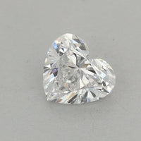 Shiny Of 0.41 CT Heart Shape D Color VS1 Clarity Moissanite Diamond For Kind Hours