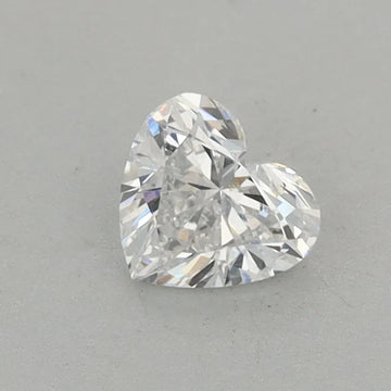Shiny Of 0.41 CT Heart Shape D Color VS1 Clarity Moissanite Diamond For Kind Hours