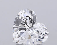 Bright 1.08 CT VS1 Clarity D Color Heart Shape Moissanite Diamond For Wedding Ring