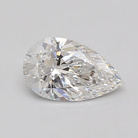 Elegant 0.86 CT Pear Shape D Color SI1 Clarity Lab Grown Diamond For the First Light