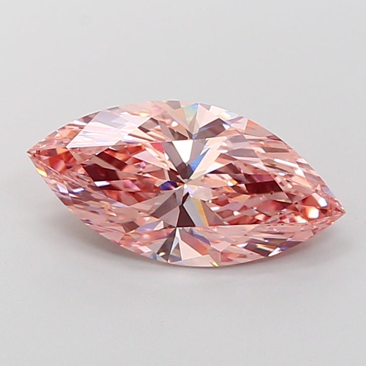 Timeless 3.00 CT Marquise Shape Fancy Intense Pink Color VVS2 Clarity Moissanite Diamond For Cocktail Ring