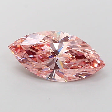 Timeless 3.00 CT Marquise Shape Fancy Intense Pink Color VVS2 Clarity Moissanite Diamond For Cocktail Ring