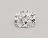 Excellent D Color VVS2 Clarity 0.33 CT Cushion Shape Lab grown Diamond For Bride Ring