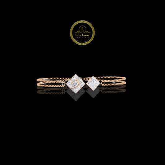 Something Borrowed Something Lab Grown  Bridal Bracelets by ivevar's