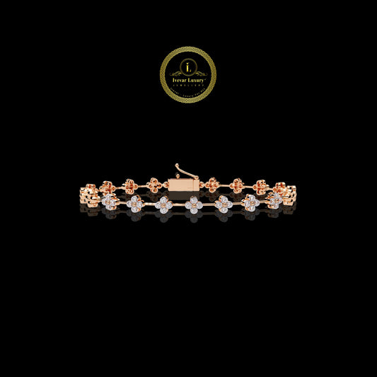 Luxury Personalized Moissanite Diamond Bracelets Tailored Just for You Ivevar