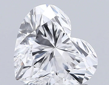 Fine Of 1.57 CT Heart Shape D Color VS1 Clarity Moissanite Diamond For Quiet Hope