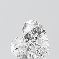 Ultimate VVS2 Clarity 1.01 CT Heart Shape D Color Moissanite Diamond For Special one Ring