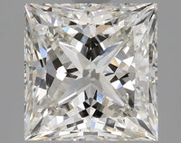 Excellent 3.05 CT Princess Shape I Color VVS2 Clarity Moissanite Diamond For Surprise Ring