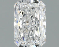 Minimalist 1.05 CT Radiant Shape D Color SI1 Clarity Lab grown Diamond For Held Moments