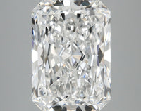 Gift 5.05 CT Radiant Shape E Color SI1 Clarity Lab grown Diamond For Held Gaze