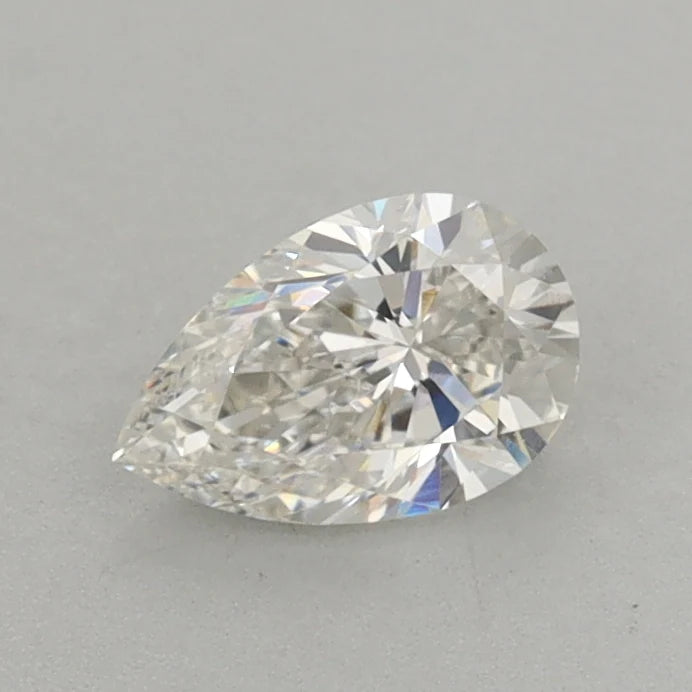 Classic 0.57 CT Pear Shape F Color VVS2 Clarity Moissanite Diamond For Soft Truth