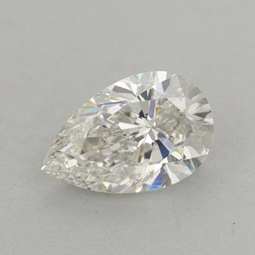 Classic 0.57 CT Pear Shape F Color VVS2 Clarity Moissanite Diamond For Soft Truth