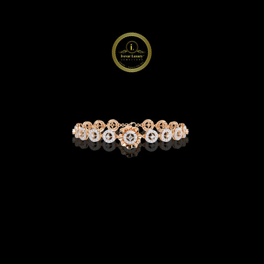 Customize Your Elegant lab grown Diamond Bracelet by Ivevar Signature Style