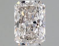 Affordable VVS2 Clarity 1.08 CT Radiant Shape H Color Moissanite Diamond For Special one Ring