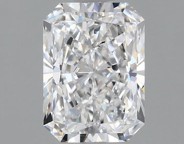 Brilliant 1.08 CT Radiant Shape D Color SI1 Clarity Lab grown Diamond For White Petals