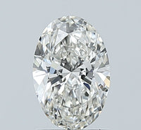 Sustainable Oval Shape H Color 1.07 CT VS1 Clarity Moissanite Diamond For Cocktail Ring