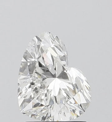 Bright F Color 1.00 CT Heart Shape VVS2 Clarity Moissanite Diamond For Cocktail Ring