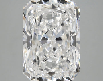 Surprise 5.07 CT Radiant Shape E Color SI1 Clarity Lab grown Diamond For Slow Fade
