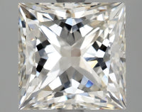 Minimalist 3.18 CT Princess Shape H Color VVS2 Clarity Moissanite Diamond For Her Ring