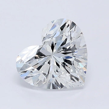 Stunning Heart Shape 1.03 CT D Color VS1 Clarity Lab grown Diamond For her Ring