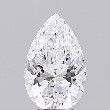 Stylish 2.05 CT Pear Shape D Color VVS2 Clarity Lab Grown Diamond For Warm Dusk